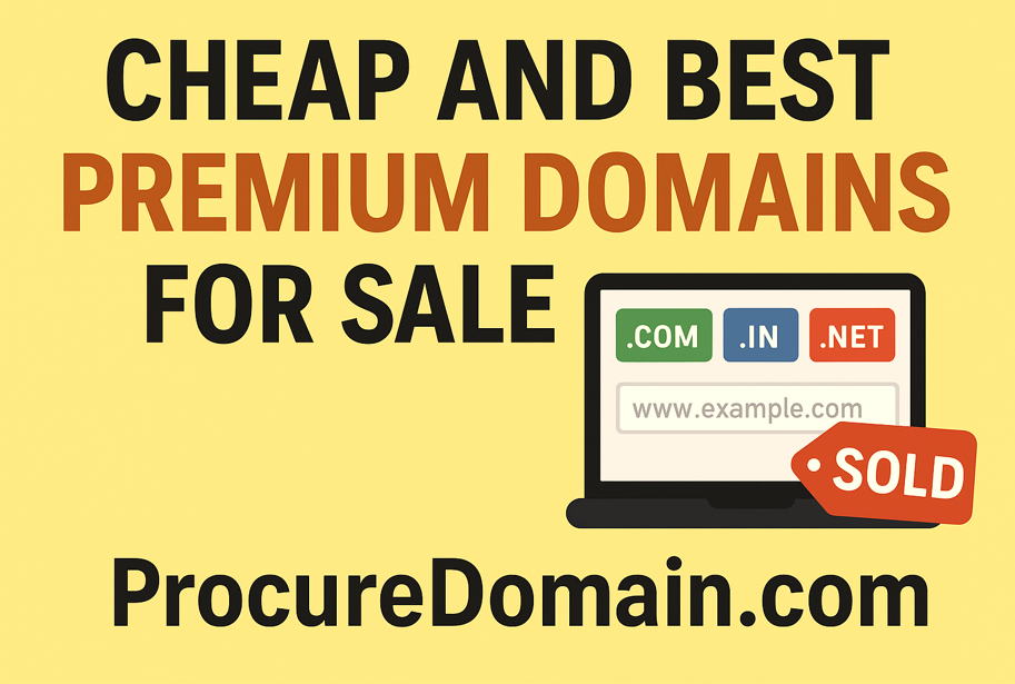 Cheap and Best Premium Domains for Sale